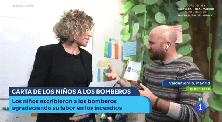 Aquí la Tierra TVE - Colegio Zola Valdemorillo